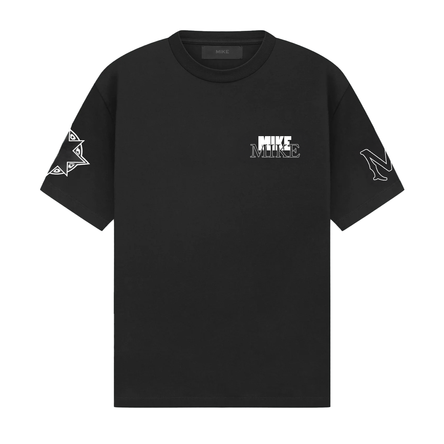 Black Record Label Tee - Mike Clothes